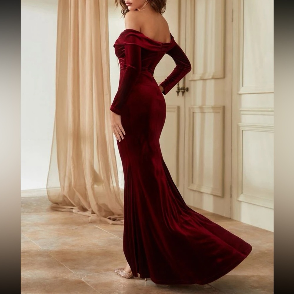 Luxe  party formal evening gown dress - Picture 2 of 8